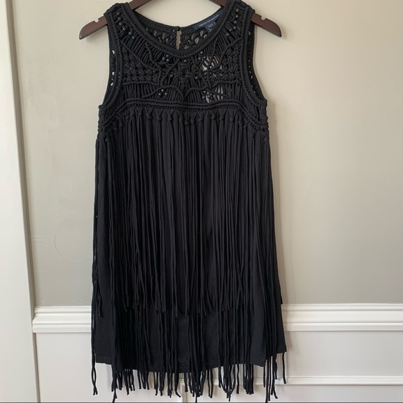 French Connection Macrame Mini Dress - Picture 4 of 13